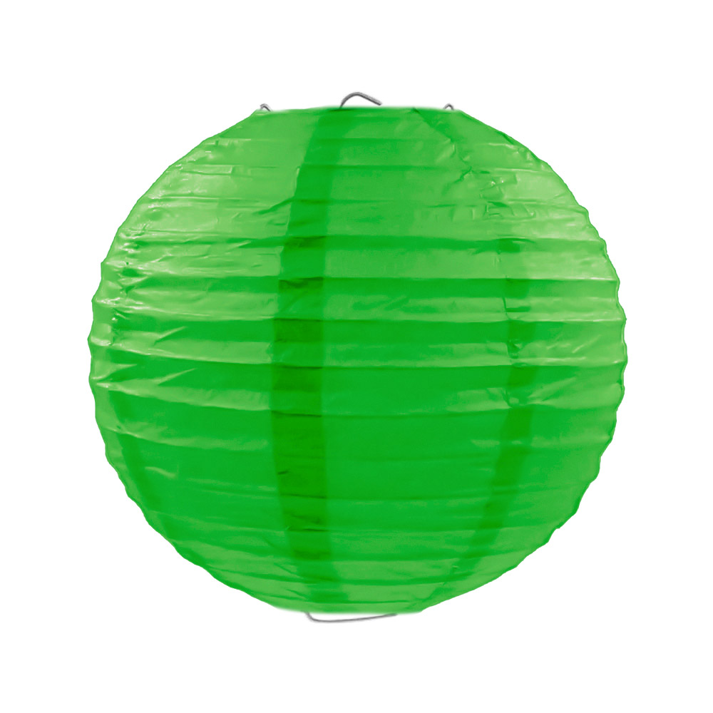 Подвесной фонарик стандарт 20 см зеленый new