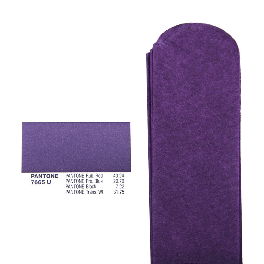 Помпон из бумаги 40 см фиолетовый