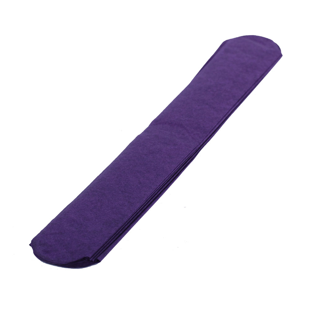 Помпон из бумаги 40 см фиолетовый