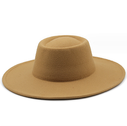 Шляпа Гаучо фетровая, песочный
