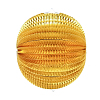 Подвесной фонарик "Аккордеон" 20 см, Золото