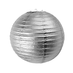 Подвесной фонарик стандарт 35 см серебро