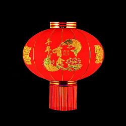 Китайский фонарь эконом d-64 см, Амбиции