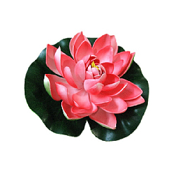 Лилия плавающая 18х18 см нежно-розовый
