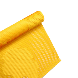 Сотовая бумага в рулоне 80г/м 50см х 9,2м, желтый