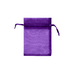 Мешочек из органзы 9 х 12 см фиолетовый 