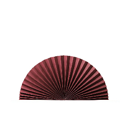 Веер-гармошка 160г/м 70 см, бордовый
