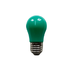 Лампа светодиодная Груша d-45 E27 W3, зеленый