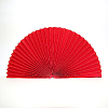 Веер-гармошка 180г/м 60 см, красный