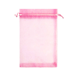 Мешочек из органзы 25 х 35 см розовый