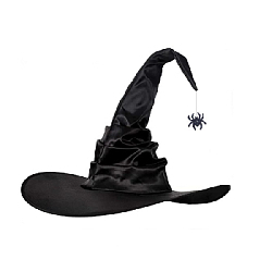 Шляпа Ведьмы с пауком №2, черный