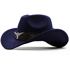 Шляпа ковбойская Коррида из фетра, темно-синий
