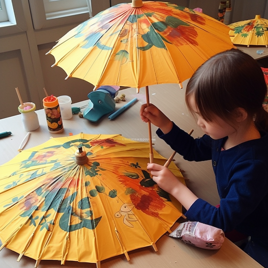 Зонтики для росписи-1