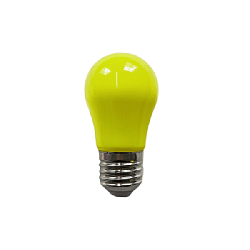 Лампа светодиодная Груша d-45 E27 W3, желтый