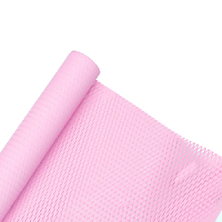 Сотовая бумага в рулоне 80г/м 50см х 9,2м, розовый