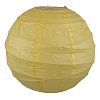 Подвесной фонарик Спираль 35 см ярко-желтый