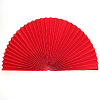 Веер-гармошка 180г/м 100 см, красный