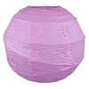 Подвесной фонарик Спираль 30 см розовый