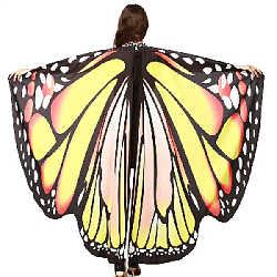 Крылья бабочки тканевые 170х140см №1