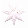 Звезда-светильник 75 см семиконечная, Звезды и точки, белый